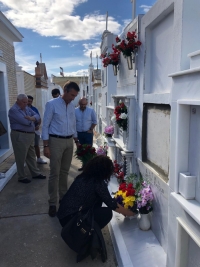 El Ayuntamiento de Salteras anuncia la finalizaci&oacute;n de la fase de excavaciones en la fosa com&uacute;n del Cementerio Municipal
