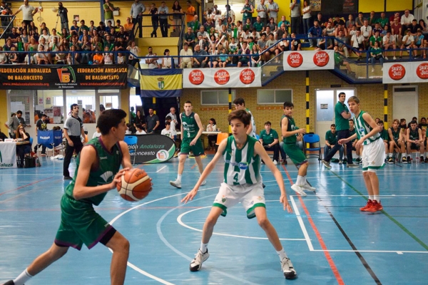 El Unicaja se adjudica el Campeonato  de Andaluc&iacute;a de baloncesto infantil celebrado en Gines