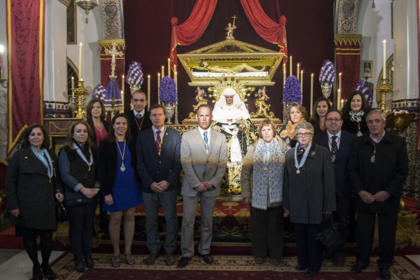 Novena sabatina de la Coronaci&oacute;n, dedicada a la Hermandad de la Inmaculada y la Asociaci&oacute;n Hijas de Mar&iacute;a