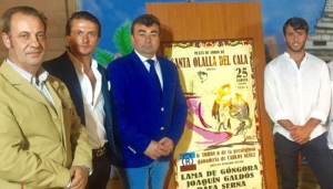 Presentaci&oacute;n del cartel taurino de las Fiestas de Santa Olalla del Cala