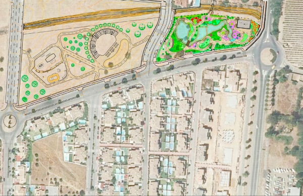 Presentado el proyecto de actuaci&oacute;n para convertir la zona del Parque Sol y alrededores en la mayor zona de ocio de Espartinas