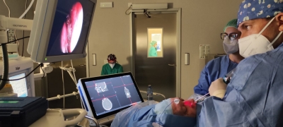 Otorrinos del Hospital San Juan de Dios del Aljarafe incorporan una nueva t&eacute;cnica quir&uacute;rgica asistida por neuronavegador