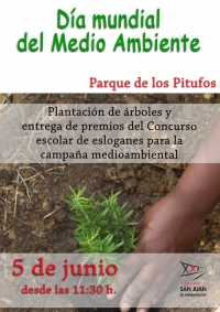 San Juan conmemora el D&iacute;a Mundial del Medio Ambiente con una plantaci&oacute;n de &aacute;rboles participativa