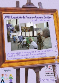 Una muestra de artistas locales de San Juan de Aznalfarache abre la programaci&oacute;n de actividades del 8M