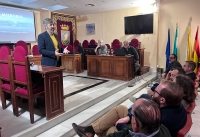 Encuentro de los responsables de Metror&iacute;o, de AddOccean y de la Escuela Superior de Arquitectura de Sevilla con los municipios ribere&ntilde;os y la Diputaci&oacute;n de Sevilla para conocer los avances del proyecto