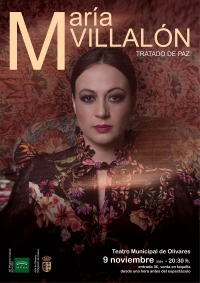 Mar&iacute;a Villal&oacute;n actuar&aacute; en Olivares el pr&oacute;ximo 9 de noviembre