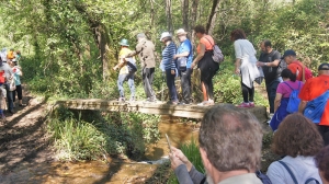 Los vecinos de Castilleja de la Cuesta disfrutan de rutas de senderismo