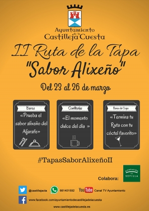 Ruta de la Tapa con Sabor Alixe&ntilde;o en Castilleja de la Cuesta