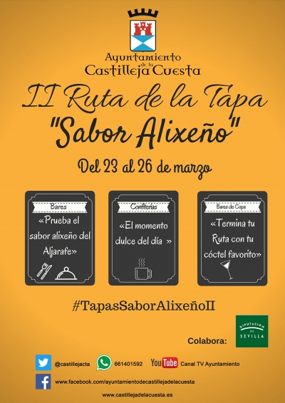 Ruta de la Tapa con Sabor Alixe&ntilde;o en Castilleja de la Cuesta