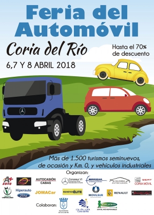 Coria presenta el martes la Feria del Autom&oacute;vil, con m&aacute;s de 1.500 veh&iacute;culos de ocasi&oacute;n durante todo un fin de semana