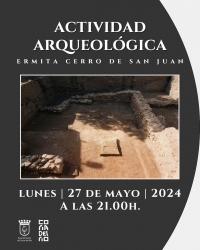 Coria del R&iacute;o presenta una actividad arqueol&oacute;gica que se desarrollar&aacute; pr&oacute;ximamente en el Cerro de San Juan