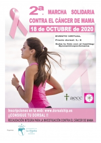 Segunda marcha solidaria contra el c&aacute;ncer de mama