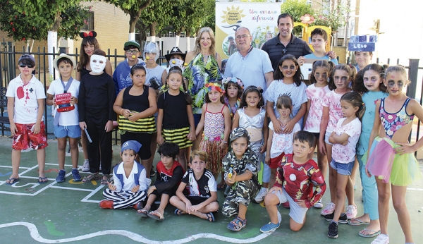 Cerca de 40 menores participan en el Campus Sunset Cajasol de San Juan de Aznalfarache