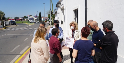 Carmen Herrera anuncia la creaci&oacute;n de nuevas plazas de aparcamiento en la Calle Real que potenciar&aacute;n la dinamizaci&oacute;n de los comercios