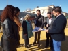 La Delegada Territorial de Educaci&oacute;n de la Junta de Andaluc&iacute;a conoce de primera mano las necesidades educativas de Gines
