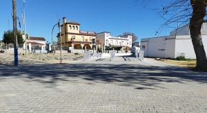 Concluyen en Sanl&uacute;car los trabajos de mejora en "La Corredera"
