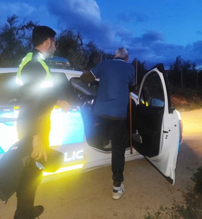 La Polic&iacute;a Local de Pilas localiza a un anciano desorientado gracias a su Unidad de Drones