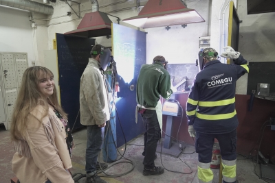 COMEGU lanza unas jornadas de Puertas Abiertas en sus instalaciones para dar a conocer las posibilidades de empleo en la Soldadura