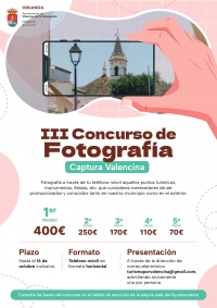 Convocado el III Concurso de Fotograf&iacute;a de Valencina