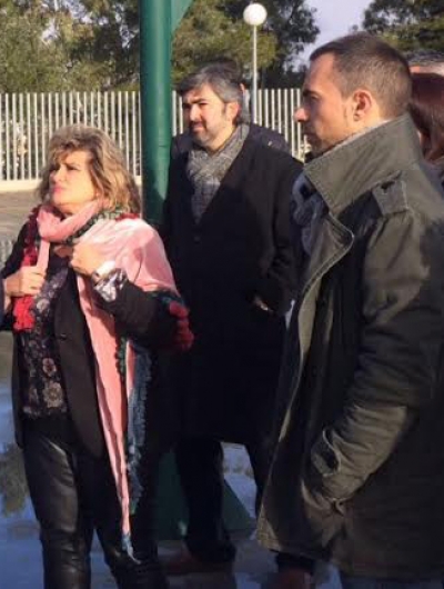 La Delegada Provincial de Educaci&oacute;n se compromete a la construcci&oacute;n del nuevo instituto en Coria del R&iacute;o antes del 2020
