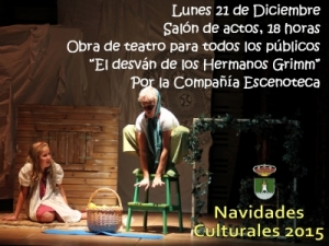 Teatro "El desv&aacute;n de los hermanos Grimm" en Aznalc&aacute;zar