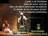 Teatro "El desv&aacute;n de los hermanos Grimm" en Aznalc&aacute;zar