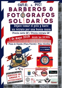 Barberos y Fot&oacute;grafos solidarios a beneficio del peque&ntilde;o Roman