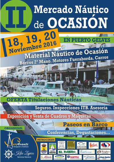 Gelves celebra el Mercado N&aacute;utico de Ocasi&oacute;n