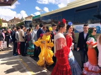 Casi 3.000 personas han utilizado el servicio especial de autobuses entre Gines y la Feria de Abril en tal s&oacute;lo dos d&iacute;as