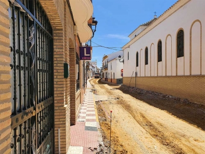 Albaida del Aljarafe retoma las obras del SUPERA VII sin casos positivos de Covid-19