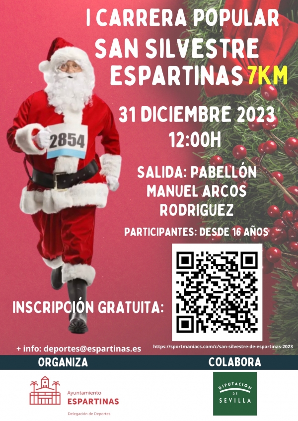 Espartinas agota los dorsales de la Primera San Silvestre del municipio