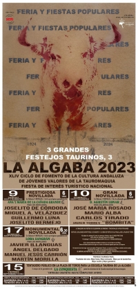 La feria de La Algaba contar&aacute; con tres encierros taurinos, 'toros de fuego' y capeas populares