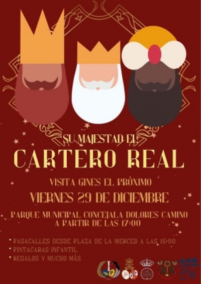 El Cartero Real de Sus Majestades de Oriente llega a Gines este viernes d&iacute;a 29