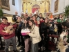 La Capilla de la Hermandad de la Divina Pastora y Santa Marina de Sevilla se llena de mascotas por San Ant&oacute;n