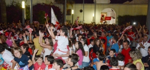 Los tomare&ntilde;os podr&aacute;n ver la final de la Europa League Sevilla - Liverpool en una pantalla gigante