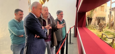 Tomares acoge un impresionante bel&eacute;n art&iacute;stico del maestro Silvio Torilo dedicado a San Francisco de As&iacute;s, creador del primer bel&eacute;n en 1223
