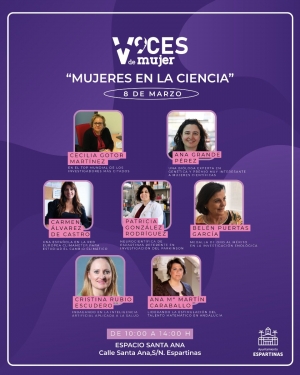 Espartinas celebra el D&iacute;a Internacional de la Mujer en torno al papel femenino en la ciencia