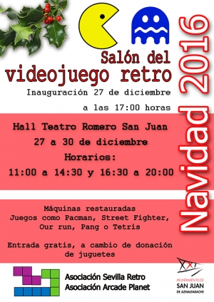 San Juan se pasea por los 80 de la mano de su I Sal&oacute;n del Videojuego Retro