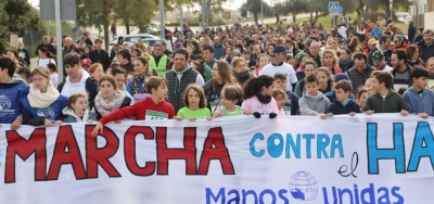 Tomares acoger&aacute; este domingo, 19 de noviembre, la II "Marcha Contra el Hambre y Carreras Solidarias" a favor de manos unidas