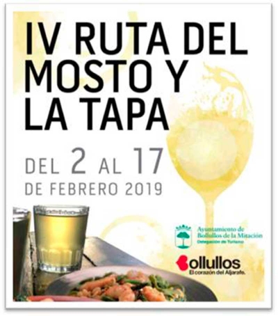 El Ayuntamiento de Bollullos presenta la IV Ruta del Mosto y la Tapa