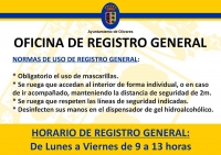 El Ayuntamiento de Olivares abre el registro general a la atenci&oacute;n presencial con limitaciones
