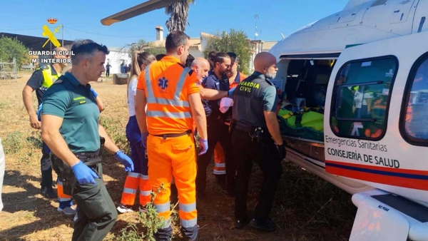 Un hombre sobrevive a un ictus gracias a la r&aacute;pida intervenci&oacute;n de una patrulla de la Guardia Civil