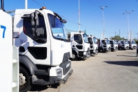 Surtruck entrega ocho cisternas de alta eficiencia para reforzar la limpieza de M&aacute;laga