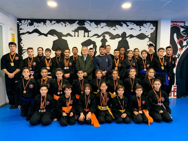 La Escuela Internacional de Kung Fu hace a Andaluc&iacute;a Campeona de Espa&ntilde;a