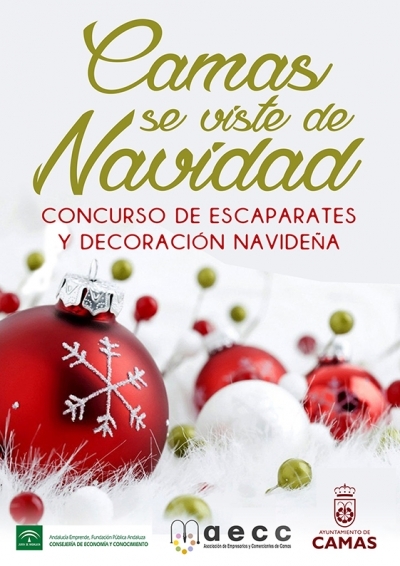 Compra en Camas tambi&eacute;n en Navidad y participa en el concurso de escaparates navide&ntilde;os