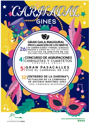 Los carnavaleros de Gines optan por un CECAG local debido a las circunstancias derivadas del COVID-19