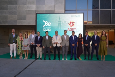 La nueva Junta Directiva de ASET visita la Diputación para reforzar la colaboración e impulsar el turismo en la provincia
