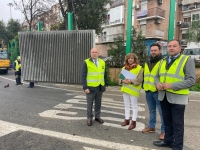 La Junta inicia la colocaci&oacute;n de pantallas ac&uacute;sticas en San Juan de Aznalfarache
