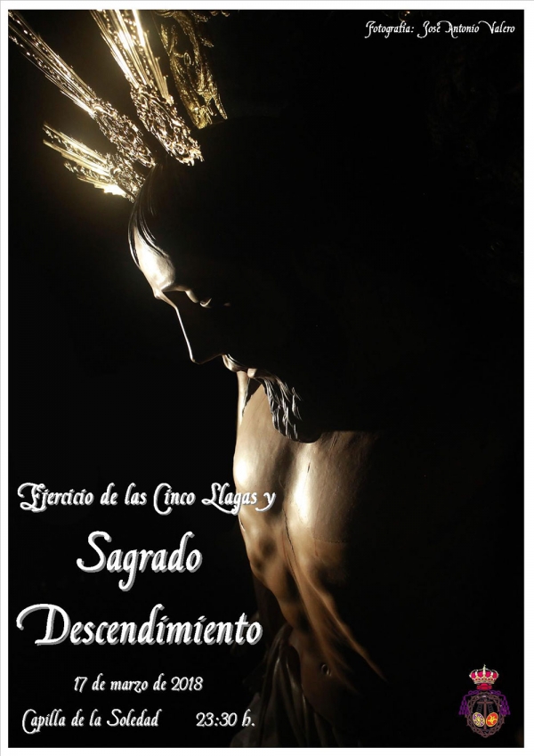 Ejercicio de las Cinco Llagas y Sagrado Descendimiento del Sto.Cristo Yacente de Benacaz&oacute;n