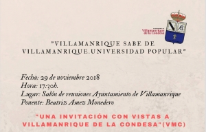 Villamanrique celebra un nuevo cap&iacute;tulo de su programa &ldquo;Villamanrique sabe de Villamanrique